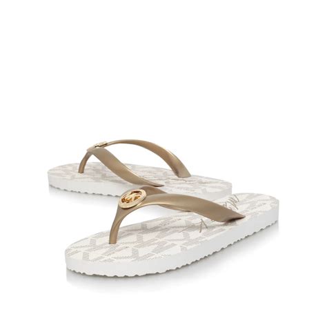 michael kors flip flop sandals